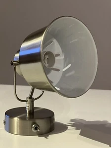 Applique Vintage Safari Argento Steel Nichel - Foto 1 di 5
