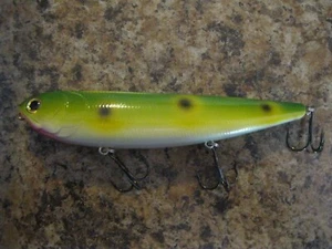 LUCKY CRAFT 5" FLOATING TOP WATER SAMMY 128 - 1 Oz - FROG - NEW W/O BOX - Picture 1 of 4