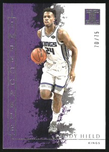 2019-20 Panini Impeccable Silver #32 Buddy Hield /75