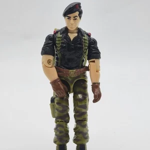 Hasbro G.I. Joe: ARAH 1985 FLINT Action Figure Loose with Backpack no shotgun - Picture 1 of 21