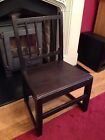 Antique Georgian Low Child's Chair Slat Back Old Nice Patina 18th Century