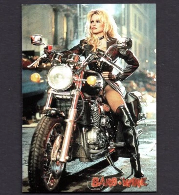 PAMELA ANDERSON 1996 Dark Horse Comics Barb Wire Movie Insert Card #E3 PSA - Image 1 of 2