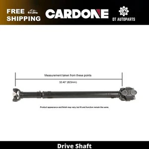 For 1993-1995 Jeep Grand Cherokee 5.2L V8 Drive Shaft Front Cardone 1994 - Picture 1 of 3