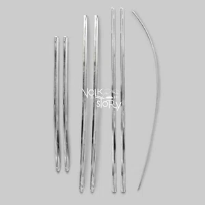 VW Volkswagen T1 split oval beetle body molding stainless Steel BUG / 7 pieces - Picture 1 of 4