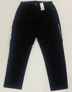 Ladies size 8 Black ROCKMANS 7/8 Pocket Leg Pants *NEW* BNWT $49.99 - Picture 1 of 4