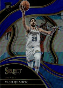 2023-24 Panini Select Vasilije Micic #290 Blue Prizms Oklahoma City Thunder 2W - Picture 1 of 2