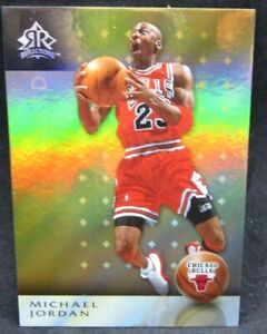 Michael Jordan 2006-07 UD Reflection Gold Variant#/299 Card#14!Bulls G GOAT HOF