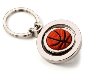 Llavero giratorio de baloncesto 3D para niños hombres joya - Imagen 1 de 5