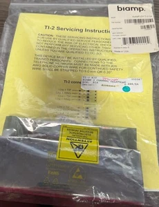 Biamp AudiaFLEX TI-2 CK - 2-channel POTS telephone interface card New Sealed Pkg - Picture 1 of 1