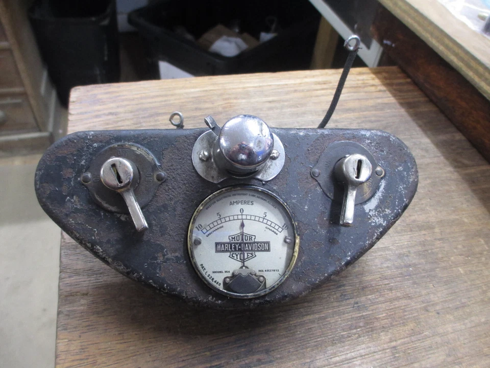 Harley Davidson 1929 Up FD JD JDH DL V VL VLD VLE RL RLD Conjunto de tablero completo Foto 1 de 4