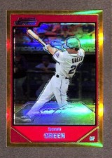 2007 Bowman Chrome Gold Refractor #51 Shawn Green /50