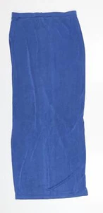 Verge Girl Womens Blue Polyester Straight & Pencil Skirt Size 12 - Picture 1 of 10