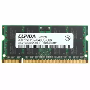 2GB ASUS EEE PC 1000/1000H Netbook Notebook DDR2 PC2-6400S Laptop RAM Memory - Picture 1 of 6