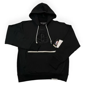 Nike Standard Issue NBA Brooklyn Hoodie Men's Size Medium Black DA8342-010 New - Picture 1 of 7