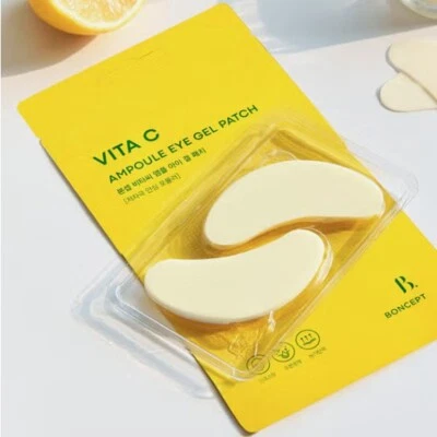 BONCEPT Vita C Ampoule Eye Gel Patch 12sheets Under-Eye Patches Retinol Eye Mask - Image 1 of 4