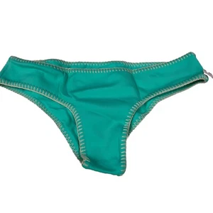 NEW Victorias Secret Size Medium Classic Hipster Bikini Bottoms Blue 8C6 #3563 - Picture 1 of 7