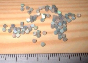 10 puntos Luthier Paua/Abulón Shell 2 mm - Imagen 1 de 1