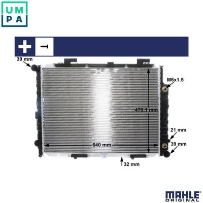 RADIATOR ENGINE COOLING CR 2204 001S FOR MERCEDES-BENZ E-CLASS/Break/T-Model - Image 1 of 4