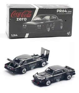 Pop Race Nissan Skyline GT-R V8 Drift Hakosuka Coca Cola Zero 1:64 PR640144 - Imagen 1 de 5