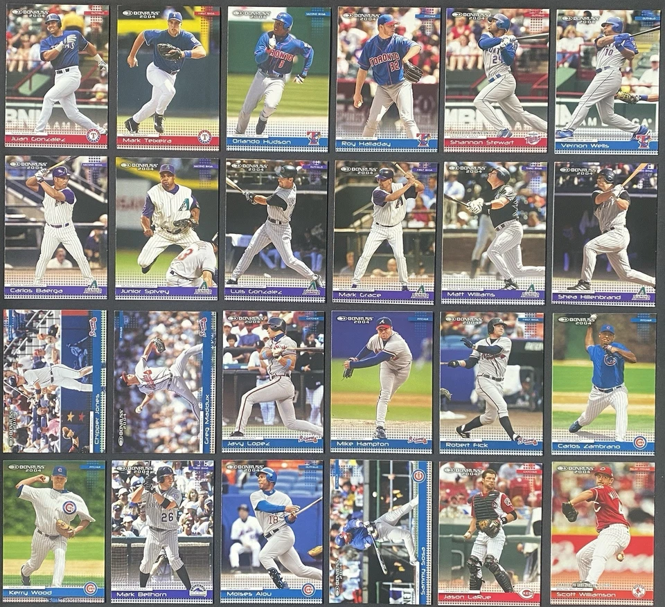 2004 Donruss - Baseball Cards - #201-400 - Complete Your Set - You U Pick - Image 1 of 1