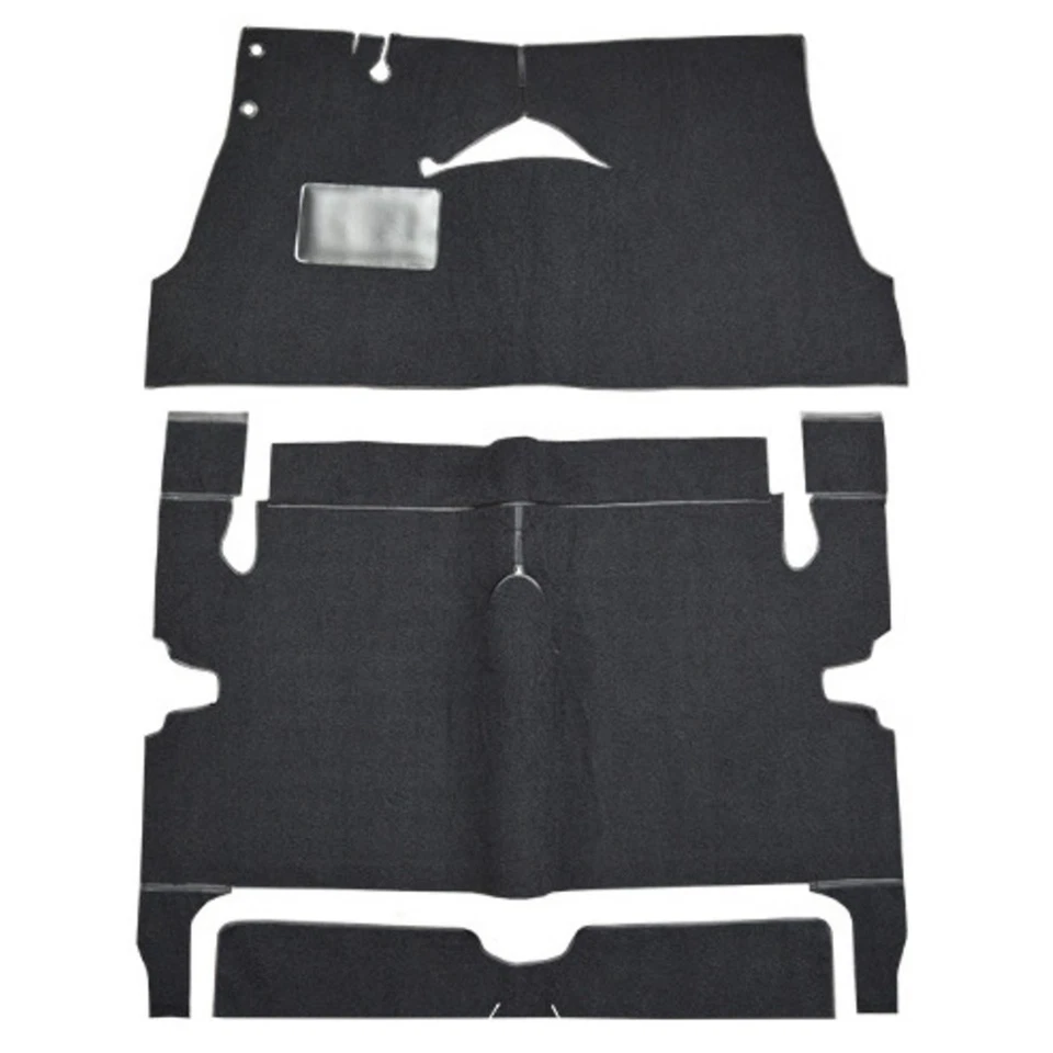 Carpet for 56-56 Cadillac Series 60 Fleetwood Die Cut Daytona Complete 3Pc - Image 1 of 4