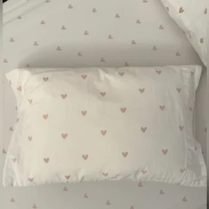 Juego de sábanas para cuna/niño pequeño con patrón de cajón y barril para niños pequeños - rosa polvoriento - Imagen 1 de 2
