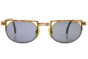 Cazal 759/3 477 Gold Tortoise Round Metal Vintage Germany Sunglasses 51-21-140mm - Picture 1 of 10
