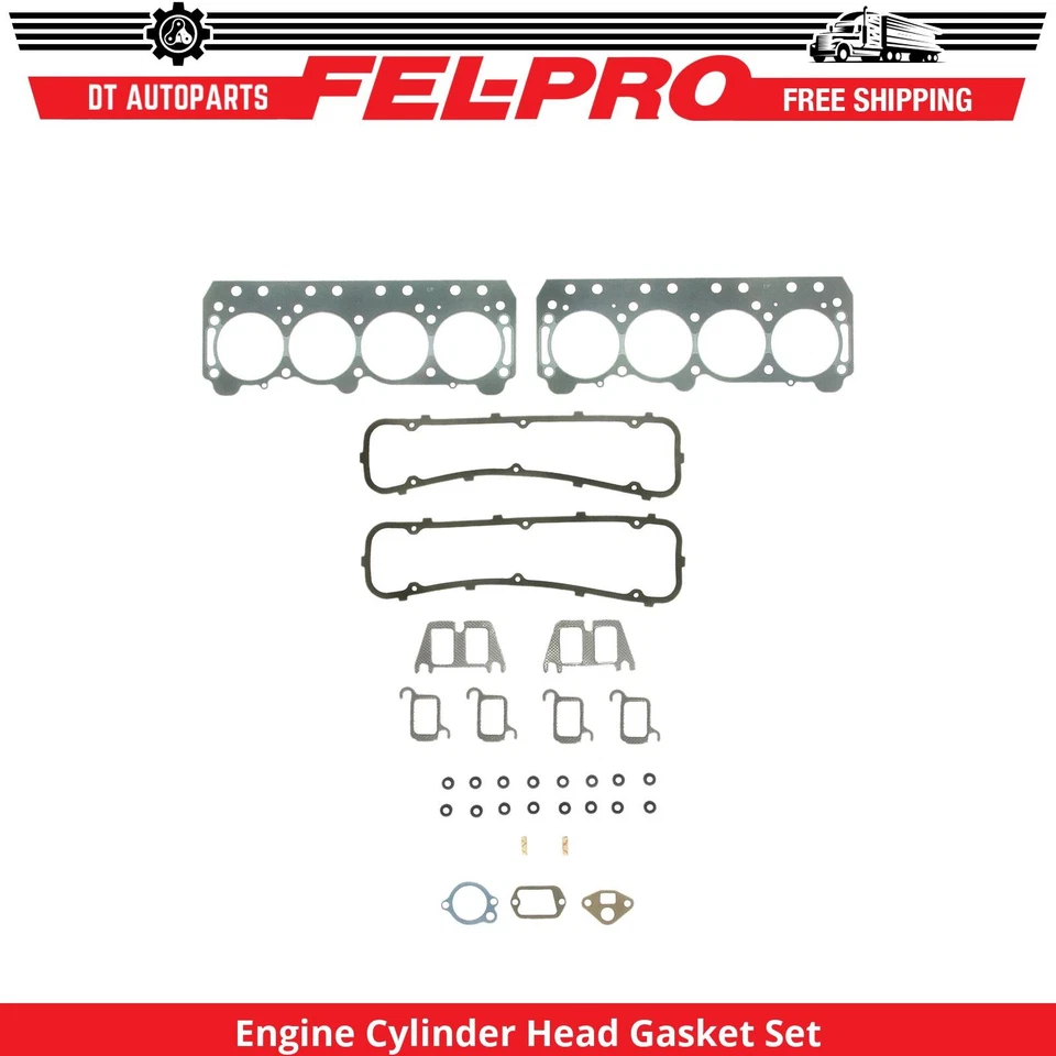 Juego de juntas de culata de motor V8 Fel-Pro 1974 para Buick Century 1973-1977 5,7 L Foto 1 de 1