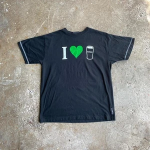 Black 00s Graphic Guinness T-shirt - L - Picture 1 of 6
