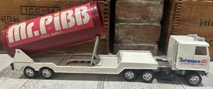 1970's ERTL Joie Chitwood Mr. Pibb Thrill Show Truck & Trailer! Nice Condition! - Picture 1 of 13