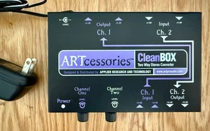 ART CLEANBox Dual Channel Level Converter - RCA to XLR - Picture 1 of 2