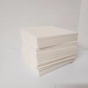 KYS Pre cut Squares White Embroidery Backing Stabilizer 260 Pieces 6"x6" - Picture 1 of 4