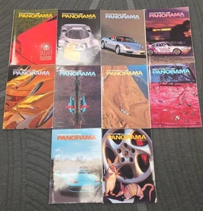 PORSCHE PANORAMA MAGAZINES 1996 10 ediciones conjunto de autos deportivos de lujo - Imagen 1 de 14