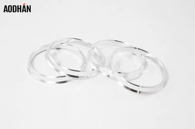 4 anillos centrados en buje de aluminio Aodhan 73.1 - 57.1 aptos para AUDI R8 4.2 5.2 RS4 ALLRAOD  Foto 1 de 2