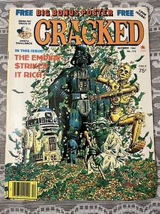 Cracked Magazine #174 December 1980 THE EMPIRE STRIKES IT RICH! - Picture 1 of 13