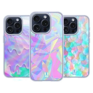 HEAD CASE DESIGNS IRIDISCENT SOFT GEL CASE FOR APPLE iPHONE PHONES - Picture 1 of 10