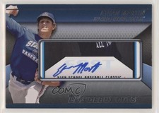2011 Topps Pro Debut Debut Cuts Cut Auto /130 Ethan Martin #DC-EM Auto