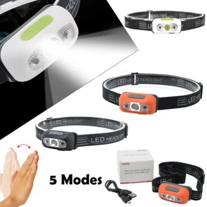 Faro de inducción LED recargable USB linterna nocturna para pesca senderismo ERM - Imagen 1 de 15
