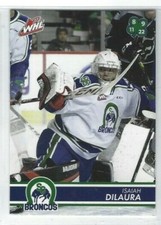 2019-20 Swift Current Broncos (WHL) Isaiah Dilaura (goalie)