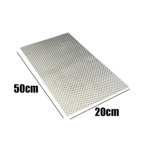 Scudo termico goffrato resistente alluminio 1800F continuo 200mm*200mm*0,5mm - Picture 1 of 9