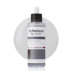 Dr.Melaxin Peel Shot Glow Black Rice Peeling Ampoule, Soft Exfoliating Full Body - Picture 1 of 8