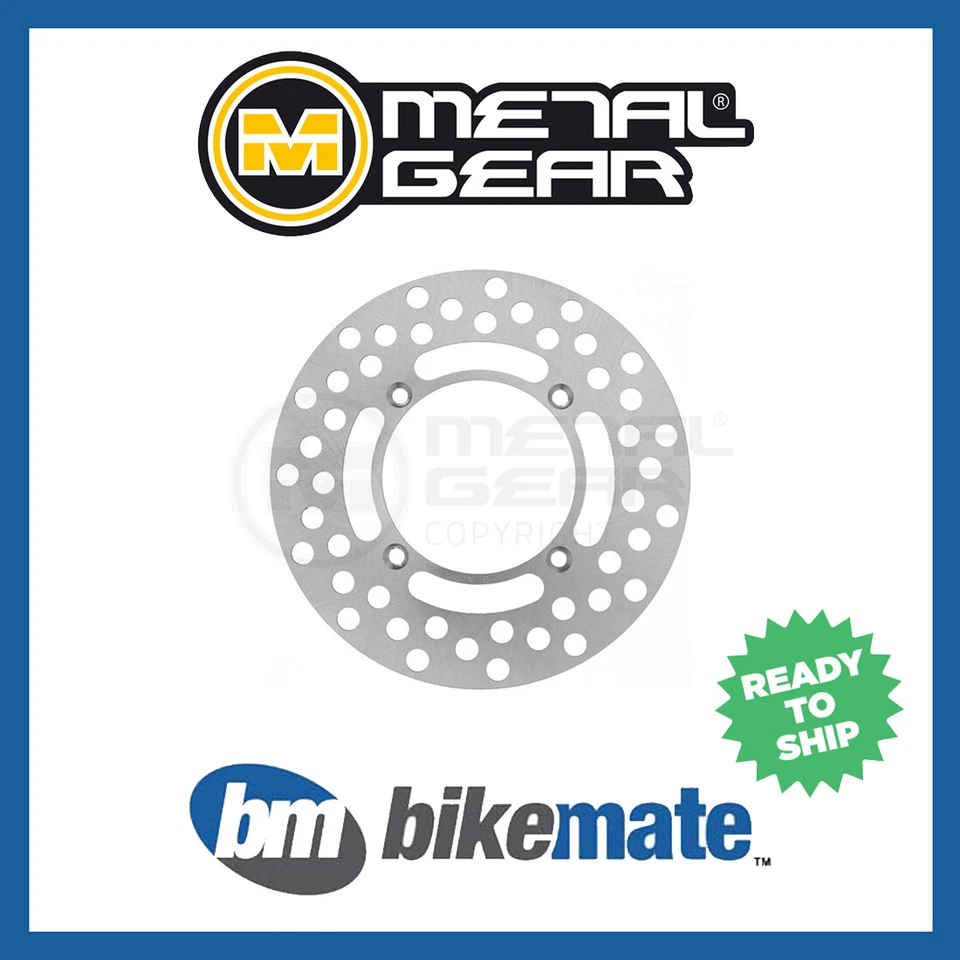 Rotor de disco de freio traseiro para KAWASAKI KX 80 1991 1992 1993 1994 1995 1996 1997 1998 - Imagem 1 de 1