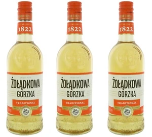 3 x Zoladkowa Gorzka Vodka Traditional - 3x 0,5 L, 30% Vol., Premium Wodka