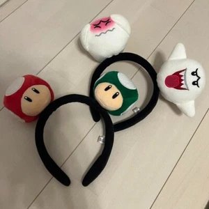 USJ Teresa Boo & Mushroom headband Super Nintendo World Universal Studios 2set - Picture 1 of 9