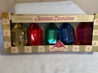 Vintage Jewel Tone Prism Shape STARBRITE by Decor Ornaments w/Original Box