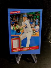 2020 Panini Donruss Retro 1986 Materials Jacob deGrom #86M-JD