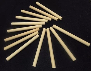 LOT OF FOUR (4) DENSE CORDIERITE TUBES KNIFE HONE SHARPENER INSULATOR No.: 234 - Picture 1 of 11