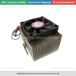 CEK816181D6 TaiSol Heatsink and Cooling Fan Athlon 64 Socket 939 - Picture 1 of 1