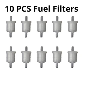10PK Inline Fuel Filter for Small Engine Motorcycle Lawn Mower 3/16 Universal - Picture 1 of 5