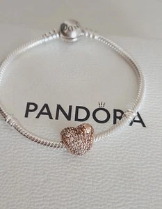 Charm a cuore coccinella Pandora 787894NPOMX - Foto 1 di 5